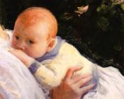 Theodore Lambert DeCamp as an Infant - 约瑟夫·柔德芬·代坎普